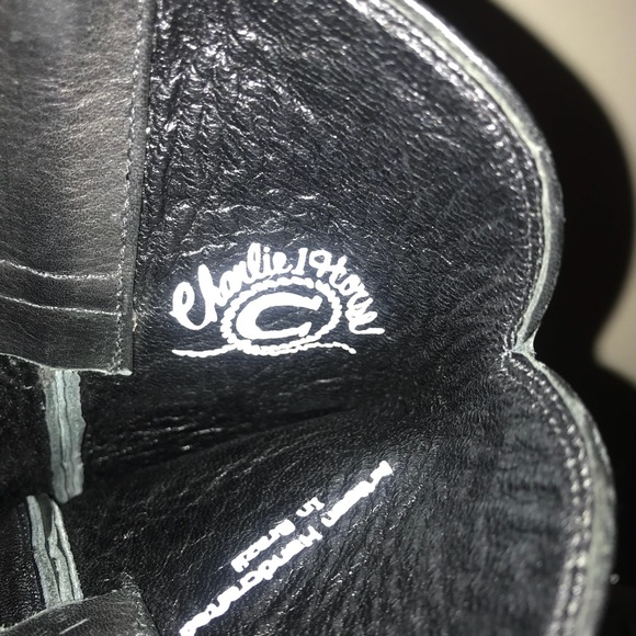 All Leather Stiletto Boots - Picture 6 of 8